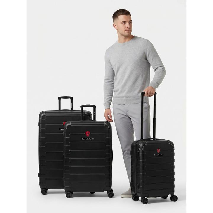 Produktbild Tonino Lamborghini Milano 4 Rollen Kofferset 3-teilig mit Dehnfalte