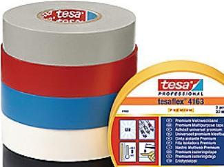 Produktbild tesa tesaflex Premium Weich-PVC 33:25 grau (25 mm)