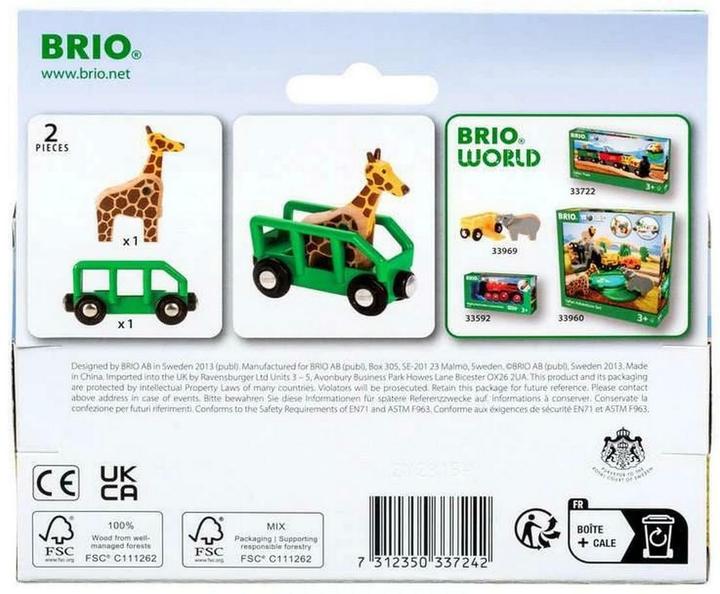Produktbild Brio Giraffenwagen