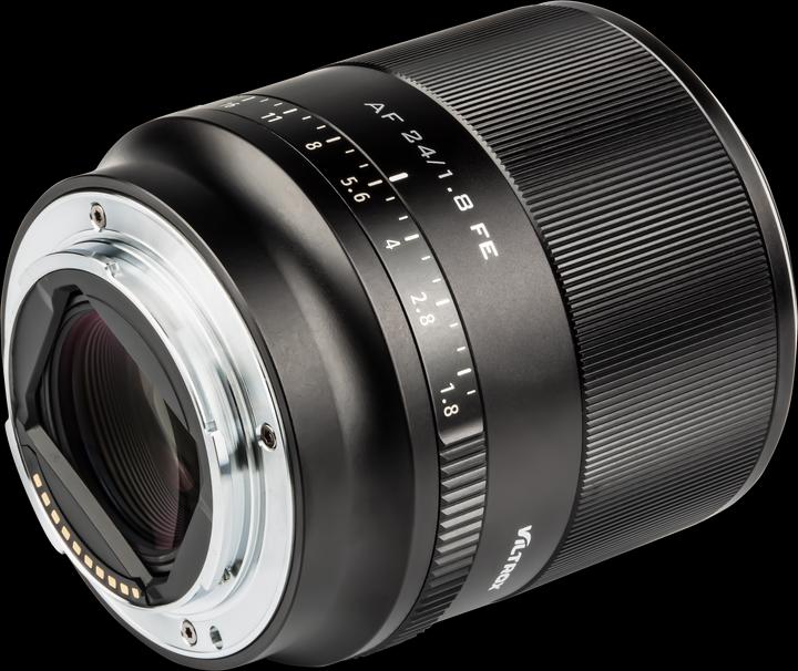 Actual product image Viltrox AF 24/1.8 E Full Frame. Manual focus cine lens for Sony E mount (Sony E, APS-C / DX)