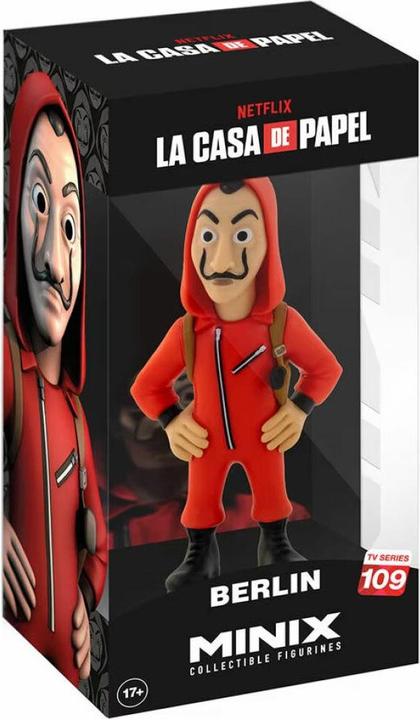 Image du produit NoName LA CASA DE PAPEL - Berlin avec Masque - Figurine Minix 12cm