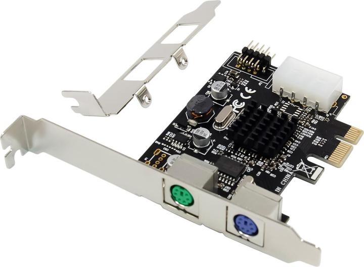 Produktbild InLine Schnittstellenkarte, 2x PS/2, USB-Pfostenstecker, PCIe (PCI-Express)