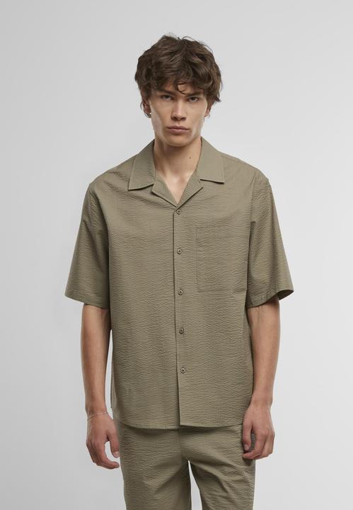 Immagine prodotto Urban Classics Camicia a maniche corte in seersucker rilassata - 140935 (5XL)
