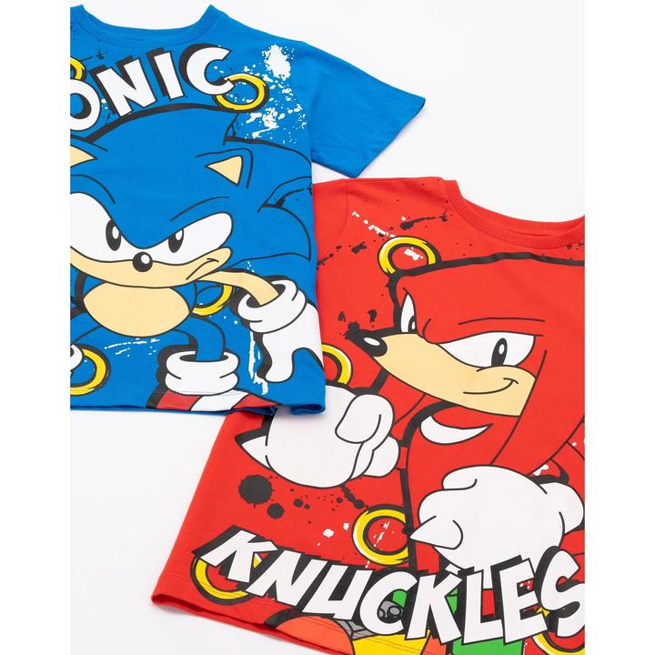 Produktbild Sonic The Hedgehog TShirt (2erPack) (146, 152)