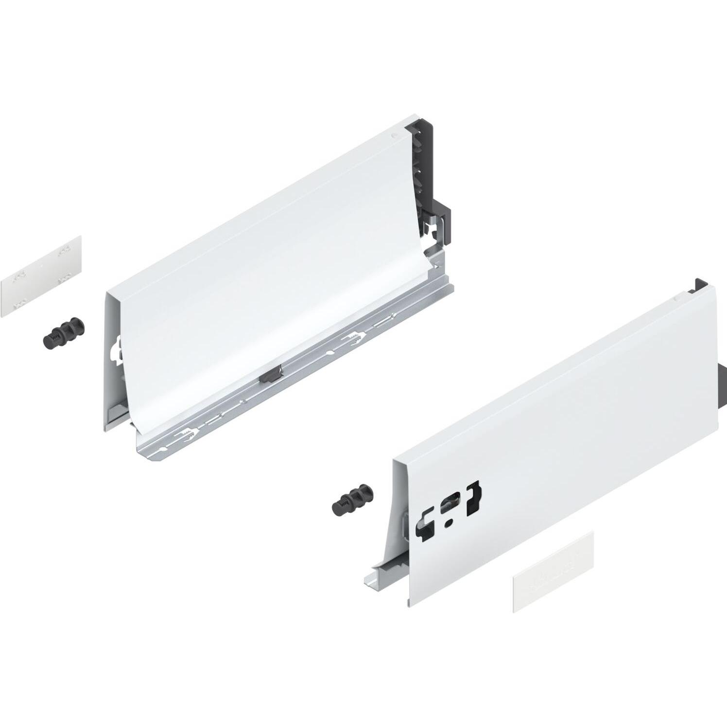 Blum, Schubladenauszüge, Flexible Schubkasten-Sets TANDEMBOX antaro K, seidenweiss