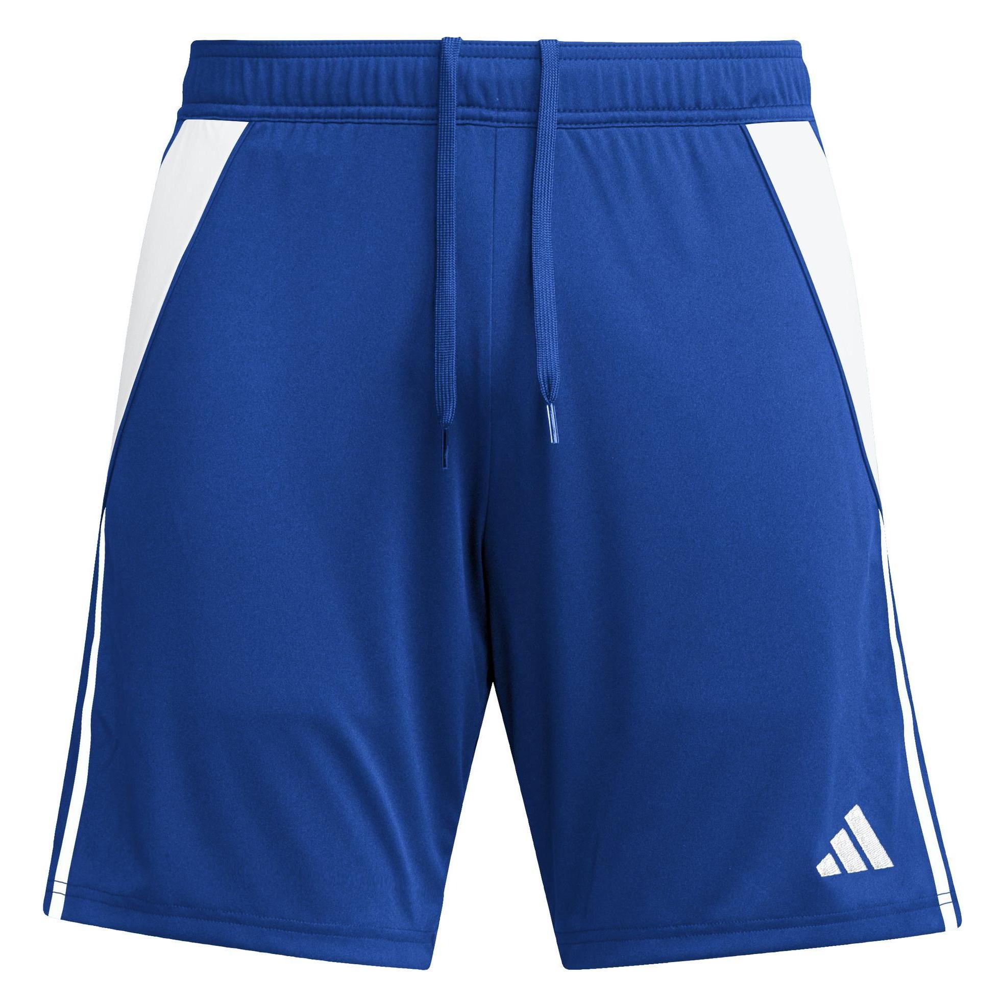 Adidas, Mannen, Sportbroek, TIRO24 Kort (M), Wit, Blauw