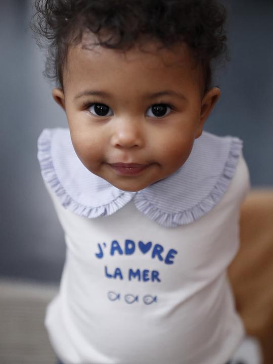 Actual product image Vertbaudet Baby Sweatshirt mit Bubikragen und Recycling-Polyester (68)