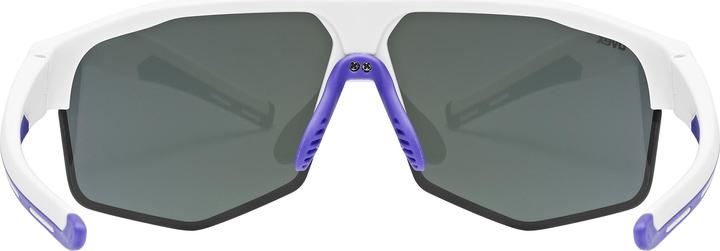 Produktbild Uvex Sports axos set (white matt (purple), Clear, Mirror Purple)