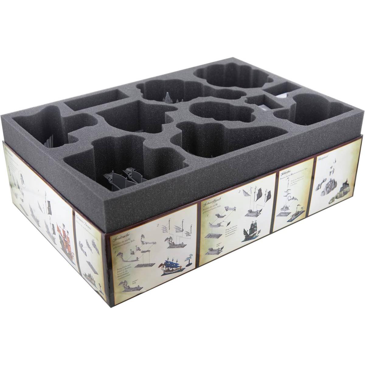Thumbnail - Feldherr FH58599 - Schaumstoff-Set für Dreadfleet, Brettspielbox (Schaumstoff)