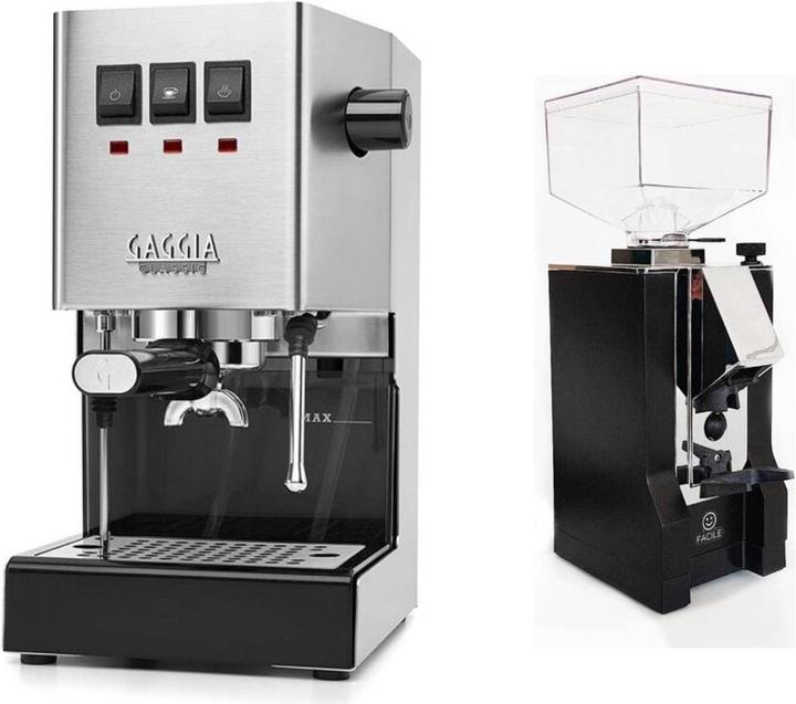Image du produit Gaggia New Classic et Eureka Mignon Facile Silent