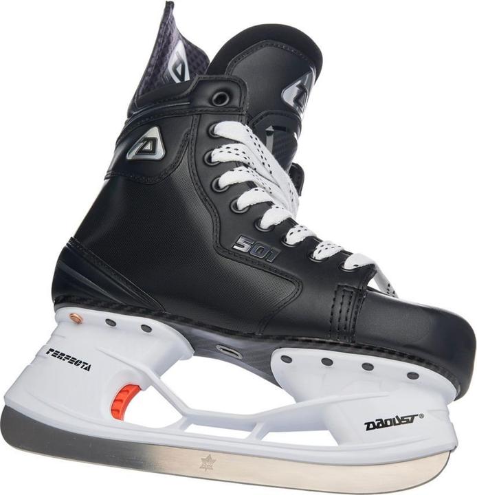 Actual product image Daoust 501 SCHWARZE SKATES SR SZ 10 (45.5)