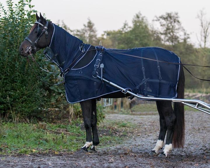 Produktbild Qhp Geschirr-Fliegendecke mit Halsteil (105 cm)