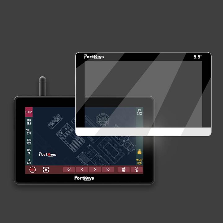 Image du produit Portkeys 5.5" Screen Protector (Accessoires pour moniteurs)