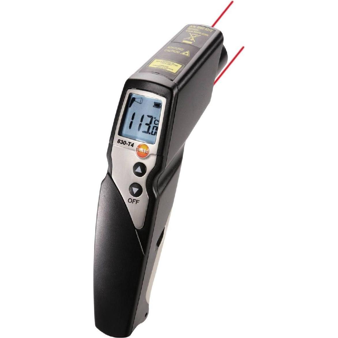 Testo, Infrarotthermometer, Infrarot-Thermometer 830-T4 Op