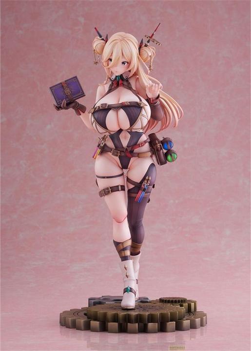 Actual product image Nocturne Bamiru Illustration PVC Statue 1/6 Illustration by Kanko 33 cm
