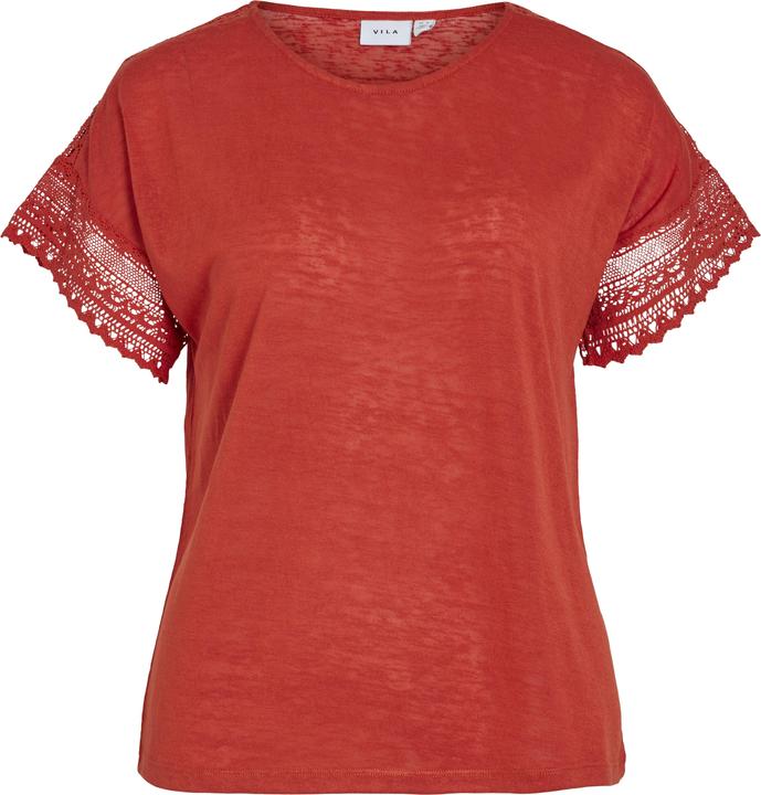 Produktbild Vila Rundhals Oberteil mit kurzen Ärmeln (M)