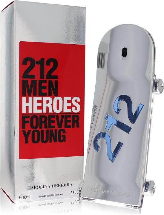 Actual product image Carolina Herrera 212 Men Heroes (Eau de toilette, 90 ml)