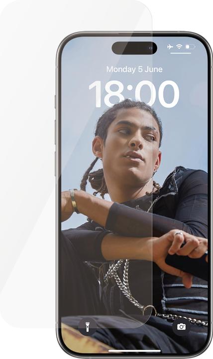 Produktbild PanzerGlass SAFE. Screen Protector Ultra-Wide Fit (1 Stück, Apple iPhone 15 Pro)