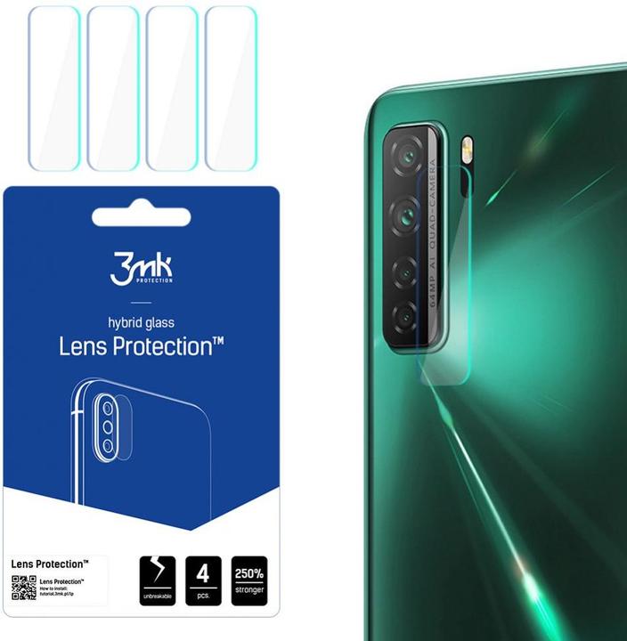 Actual product image 3MK Lens Protect Huawei P40 Lite 5G Ochrona na obiektyw aparatu 4szt (1 Piece, Huawei P40 Lite 5G)