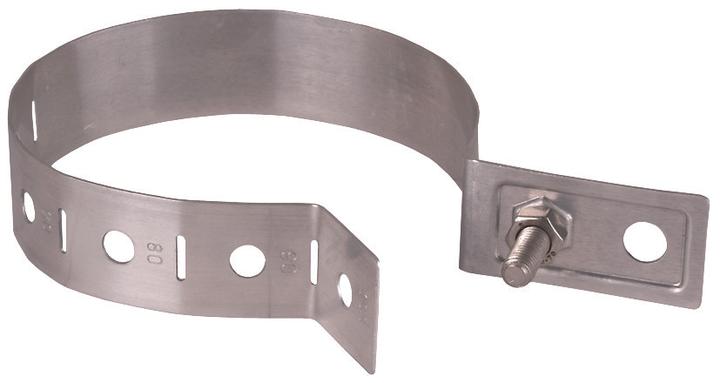 Dehn Rain pipe clamp 60-100mm aluminium w. 423011