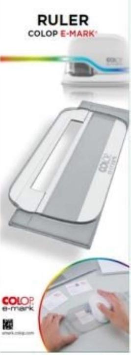 Colop Rail guide e-Mark Create Règle