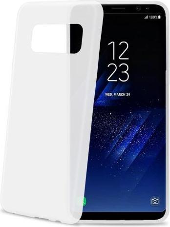 Actual product image Celly Frost mobile phone case 15.8 cm (6.2') Cover White (Samsung Galaxy S8+)
