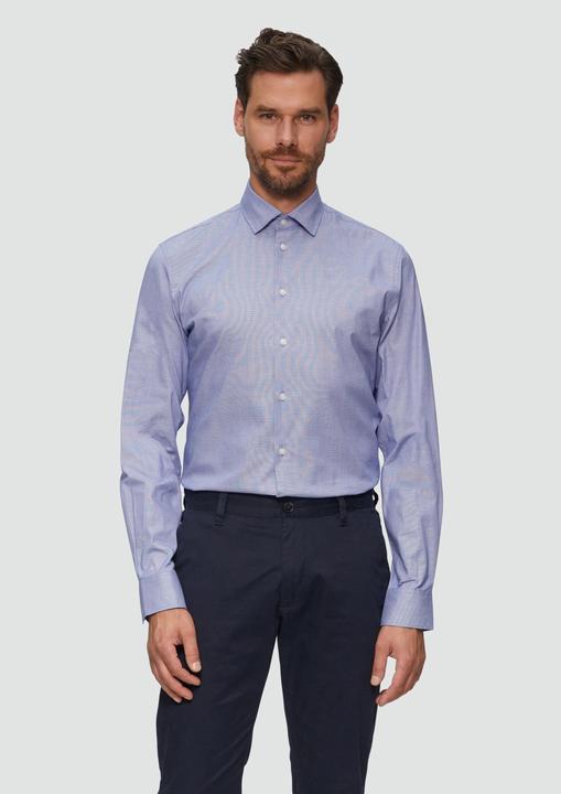 Immagine prodotto s.Oliver Hemd Tailored Fit: Hemd aus Baumwollstretch (46)