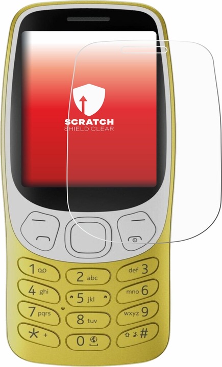 Produktbild upscreen Schutzfolie Displayschutz Displayschutzfolie Folie Klar Transparent (1 Stück, Nokia 3210)
