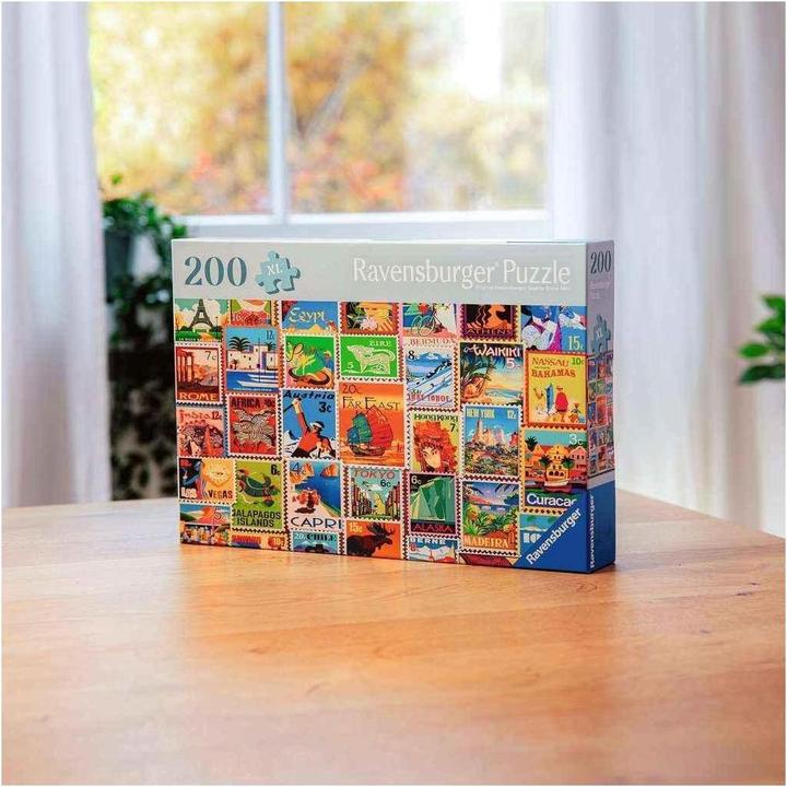 Produktbild Ravensburger Puzzle 12001371 - Briefmarken - Puzzle für ältere Menschen und Senioren, mit 200 extra (200 Teile)