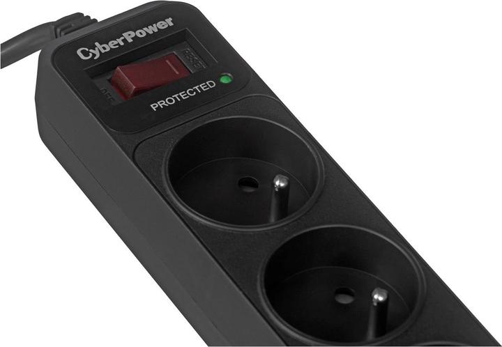 Produktbild Cyberpower Tracer III B0620SC0-FR Spannungsschutz 6 AC-Ausgänge 200 (6 x, CEE 7/5, 1.80 m)