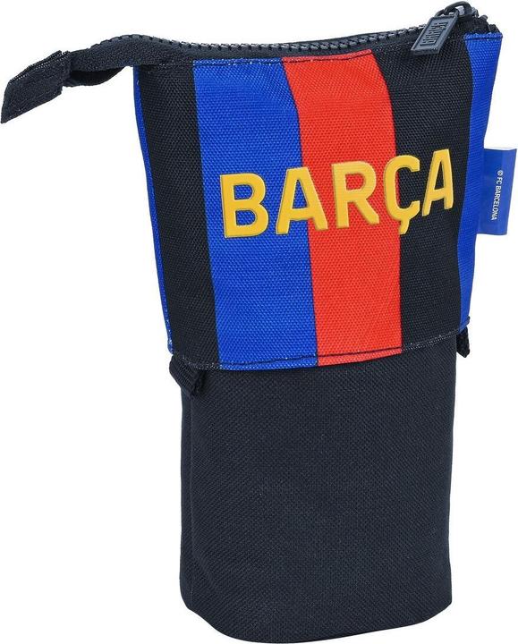 FC Barcelona Federmäppchen stehend F.C. Barcelona Granatrot Marineblau (8 x 19 x 6 cm)