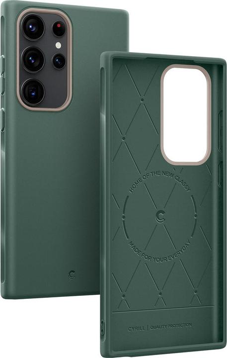 Productafbeelding Spigen Cecile Ultra Case voor S918B Samsung Galaxy S23 Ultra - boerenkool (Samsung Galaxy S23 Ultra)