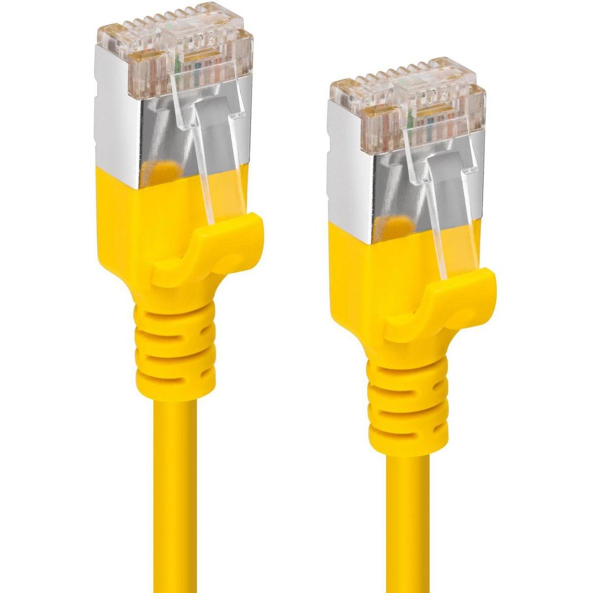 Thumbnail - MicroConnect CAT6A U-FTP Slim, LSZH, 0.25m (U/FTP, CAT6a, 0.25 m), Netzwerkkabel