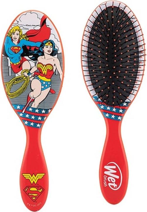 Actual product image Wet Brush Original Detangler Justice League Wonder Woman And Suprgirl - Hairbrush -