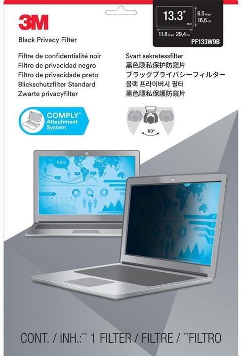 3M ™ Privacy Filters for Laptops with ™ COMPLY™ Flip Attach