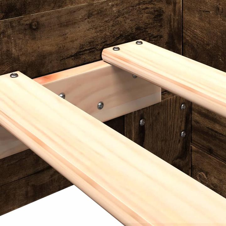 Actual product image vidaXL Bettgestell (75 x 190 cm)