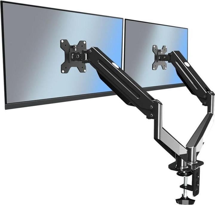 Produktbild Esperanza ERW020 Gas-Tischhalterung für zwei Monitore 17-27" bis zu 6kg (Tisch, 27.01", 6 kg)