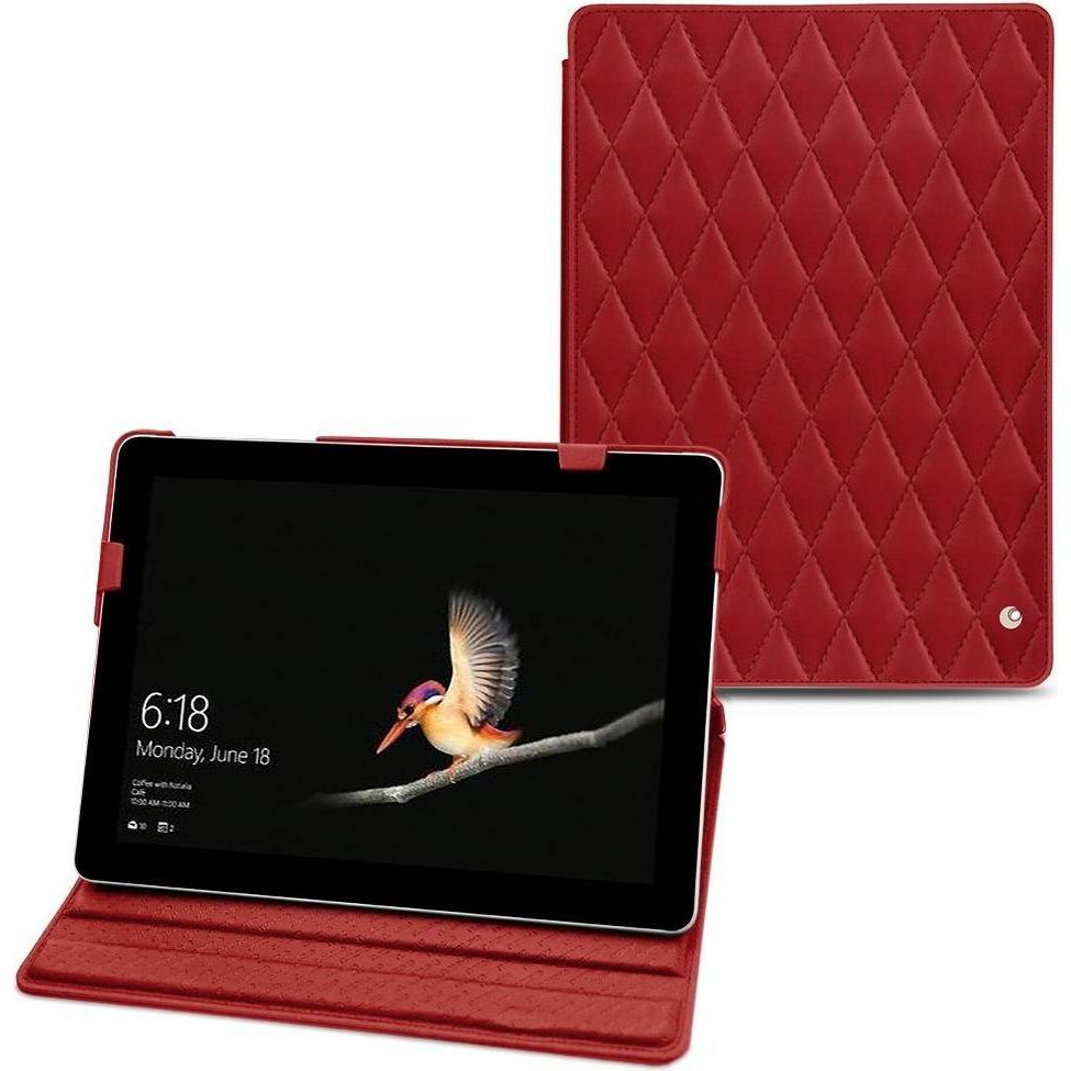 Noreve Lederschutzhülle (10", Microsoft), Notebooktasche, Rot