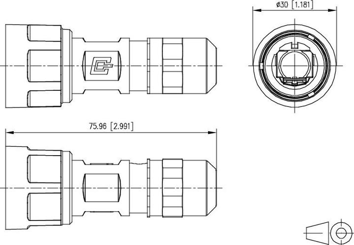 Image du produit Metz Connect Connecteur RJ45 Industry IP67 V1