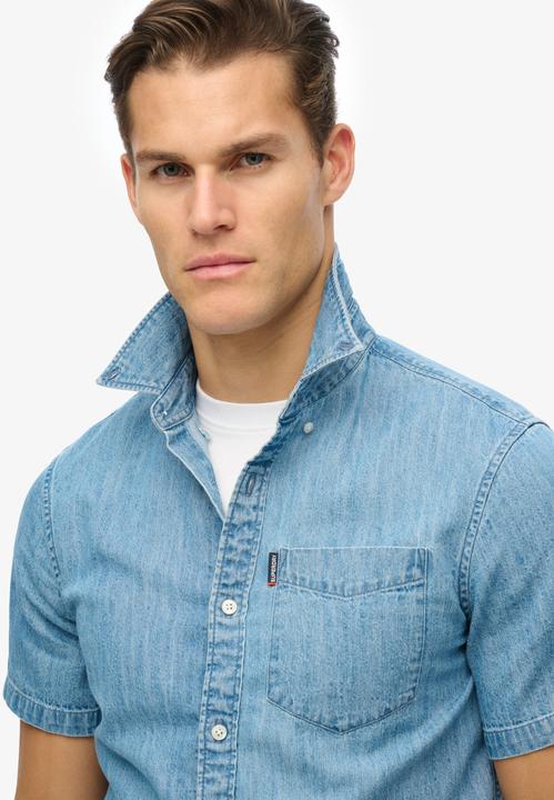 Immagine prodotto Superdry Essential Kurzarm-Jeanshemd (XXL)