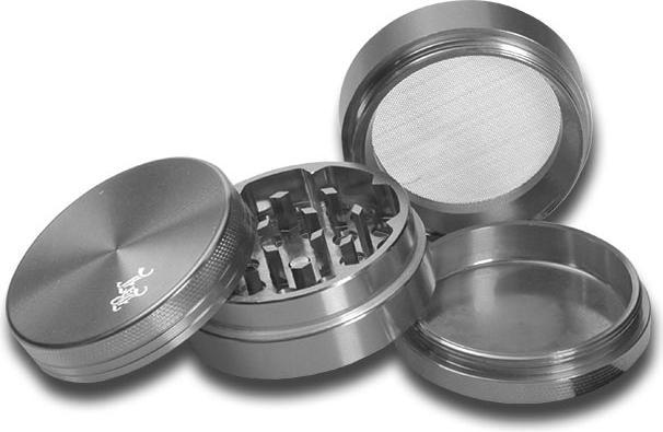 Produktbild Black Leaf Aluminium-Grinder 4-tlg. mit Magnet