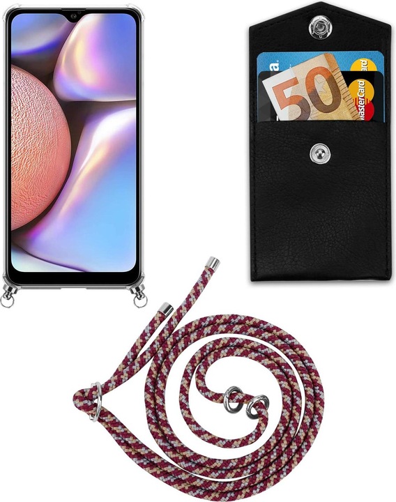 Produktbild Cadorabo TPU Handy Kette SILBER Cover