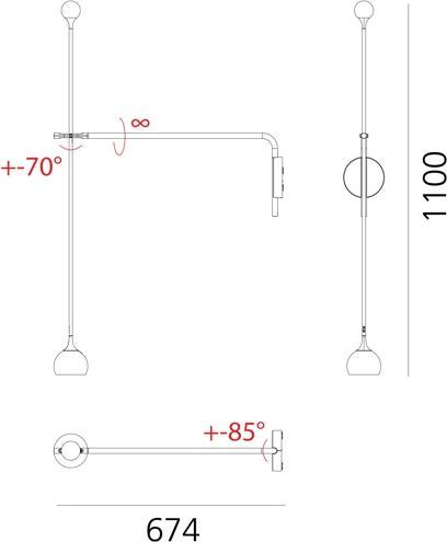 Produktbild Artemide Ixa LED Leuchten-Serie (465 lm)