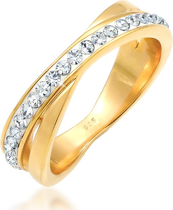 Produktbild Elli Wickelring mit Kristallen (52, 925 Silber)