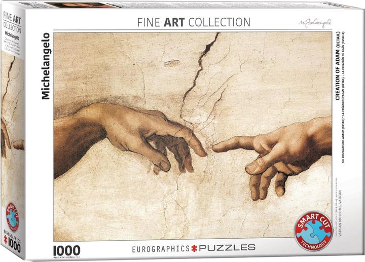Immagine prodotto Eurographics La creazione di Adamo (dettaglio) (1000 pezzi)