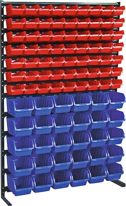 Produktbild ADB Regal 85250 anthrazit 111,4 x 35,0 x 165,0 cm