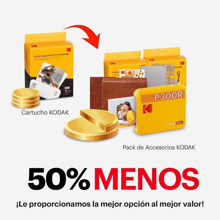 Produktbild Kodak Mini 3 Tragbarer Fotodrucker (Farbe)