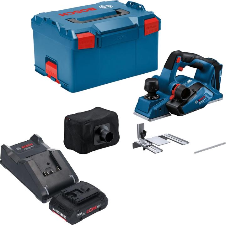 Bosch Professional GHO 18V-26 Professional cordless planer 18 V 2.6 mm brushless + 1x ProCORE rechargeable