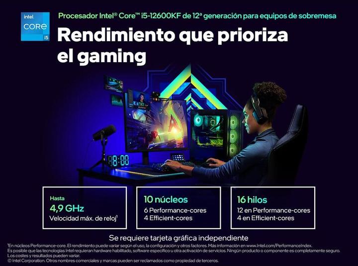 Produktbild Intel Core i5 12600KF (LGA 1700, 3.70 GHz, 10 -Core)