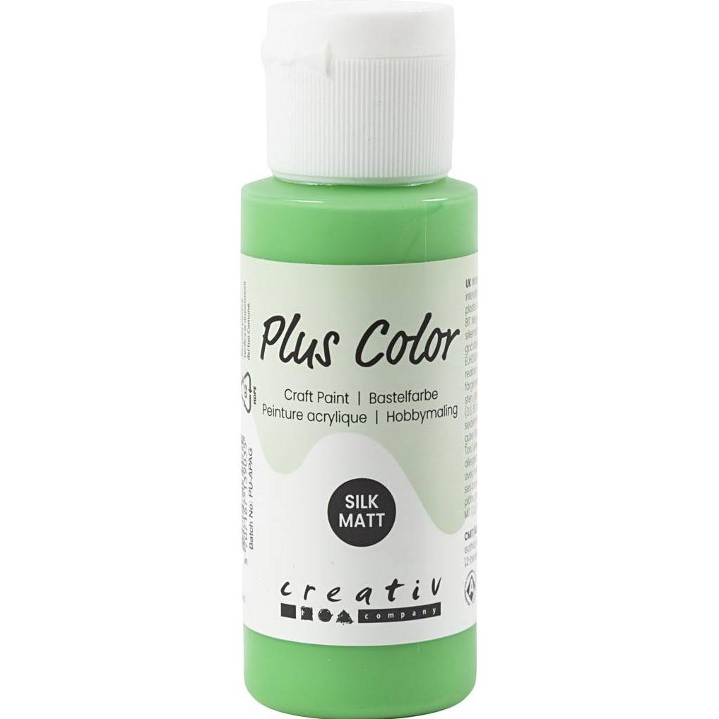 Plus Color, Colore + Vernice per fai da te, Craft Paint (60 ml)